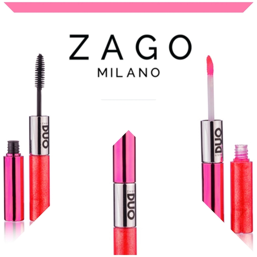 💕HOST PICK Zago Milano Mascara + Shine Red Gloss Duo